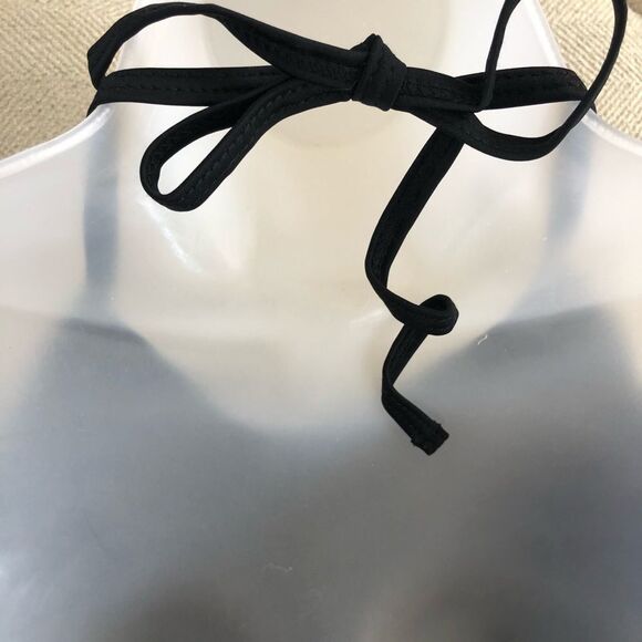 SelfieGo Black Tonal Stripe 1pc Swimsuit XXL - Picture 9 of 10